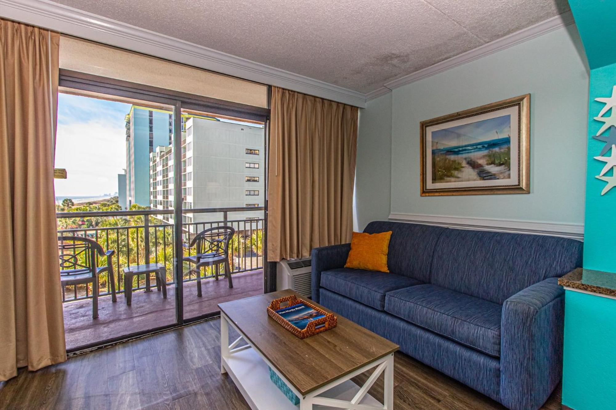 Oversized Ocean View Queen Suite With Beautiful Fireplace And Accents - Sleeps 4 Guests! Myrtle Beach Habitación foto